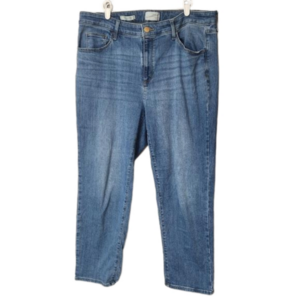 Universal Thread juniors size 17R blue jeans straight leg High Rise Slim